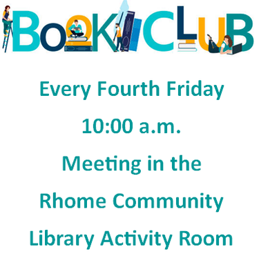 Book Club Every 4th Friday Monthly